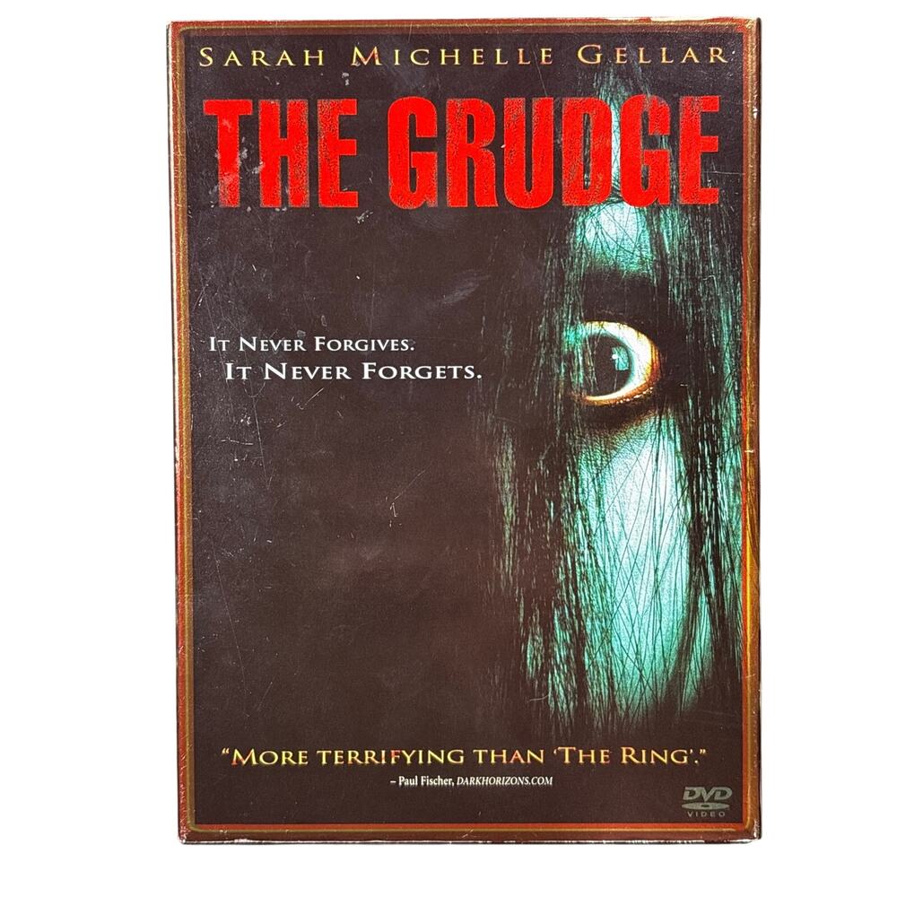 THE GRUDGE Sara Michelle Gellar DVD LIKE NEW! w/ slip cover